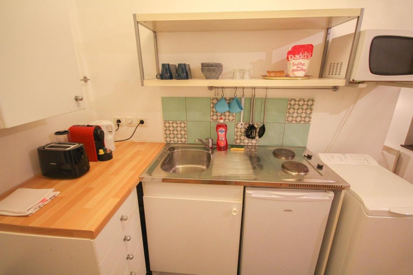 One Bedroom Equipped In Old Lille Exterior foto
